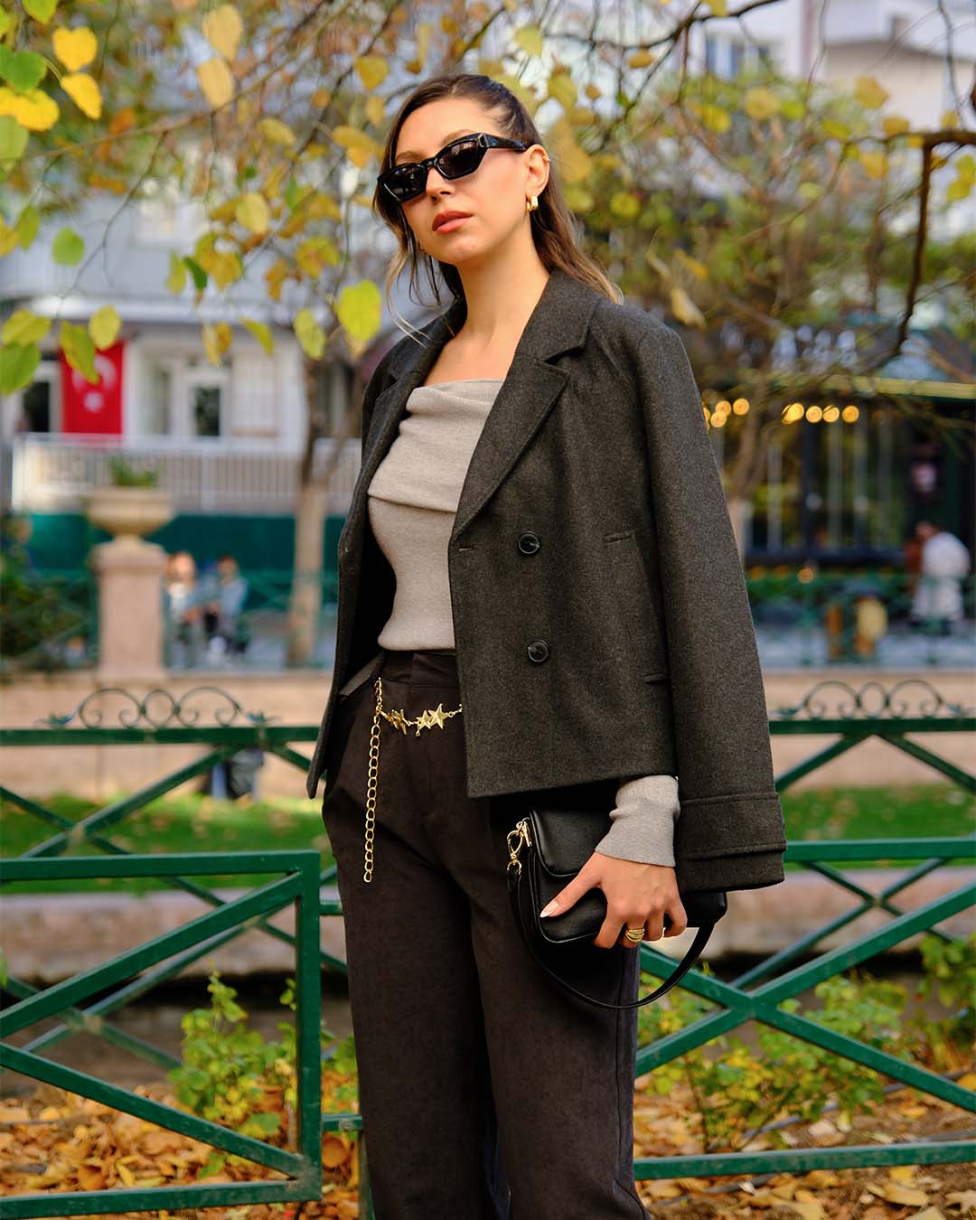 KRUVEZA KAŞE KISA CEKET