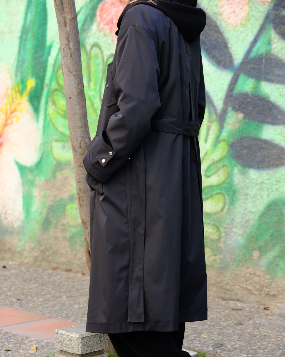 KAPŞON DETAY TRENÇKOT