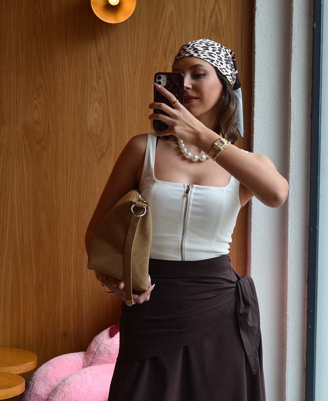 KASIN ASKILI FERMUARLI BLUZ