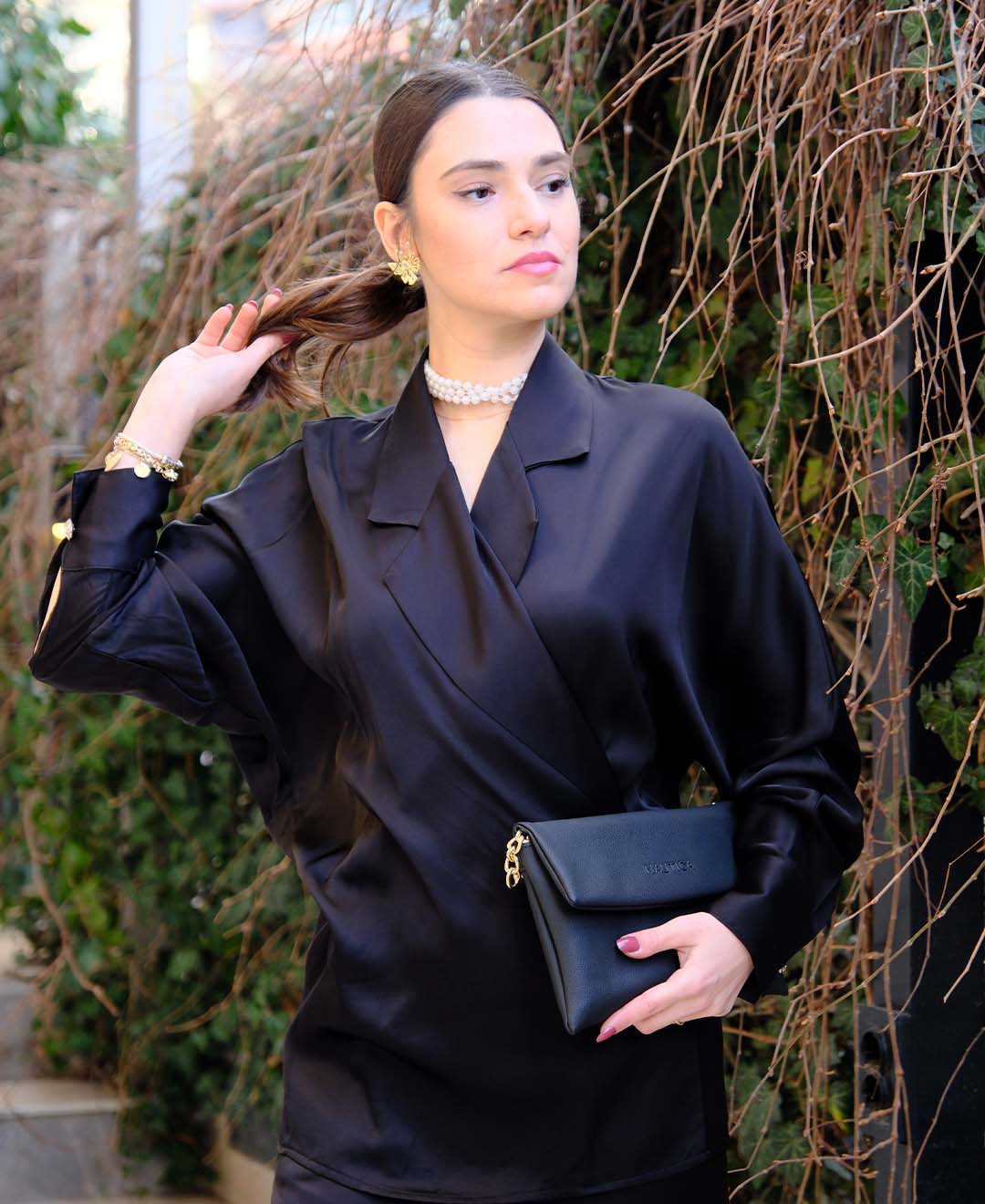 TEK DÜĞME SATEN CEKET